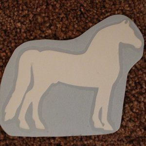 Morgan Horse Decal